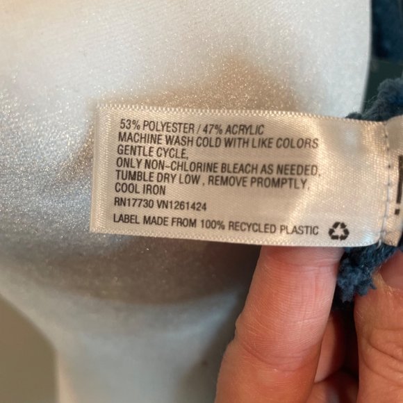 NWT Wild Fable Deep Sea Blue Open Front Cardigan - Picture 6 of 7